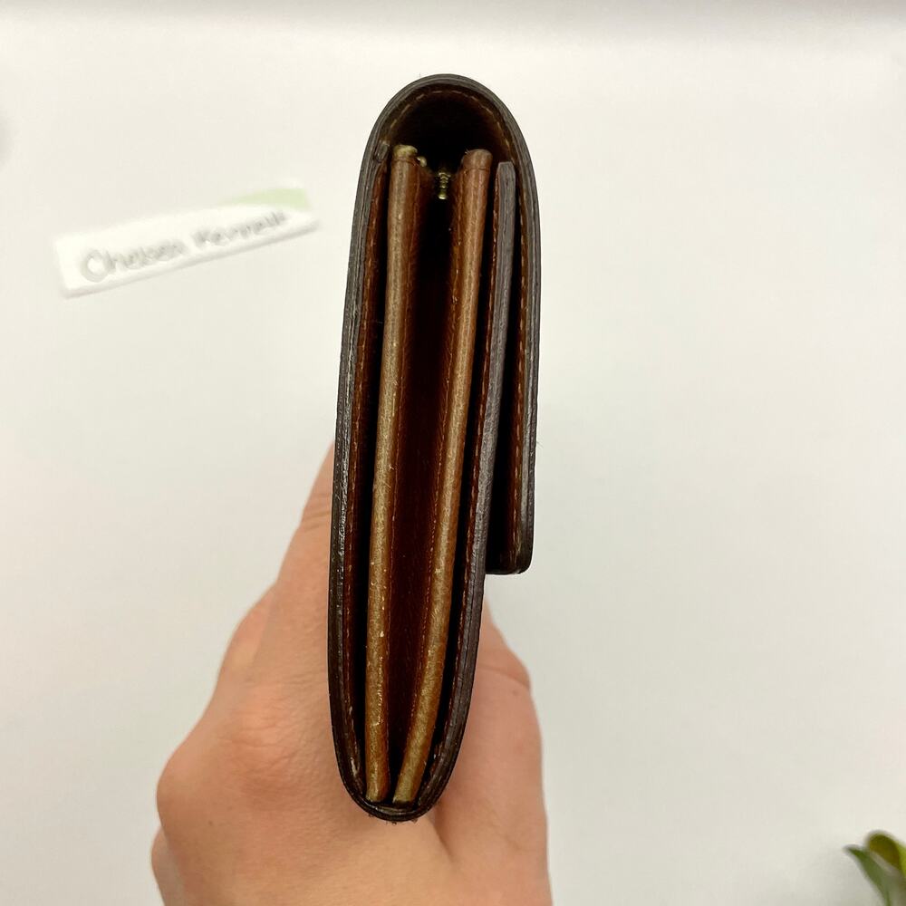 Louis Vuitton Long Sarah Large Monogram Canvas Wallet Vintage - Picture 3 of 16